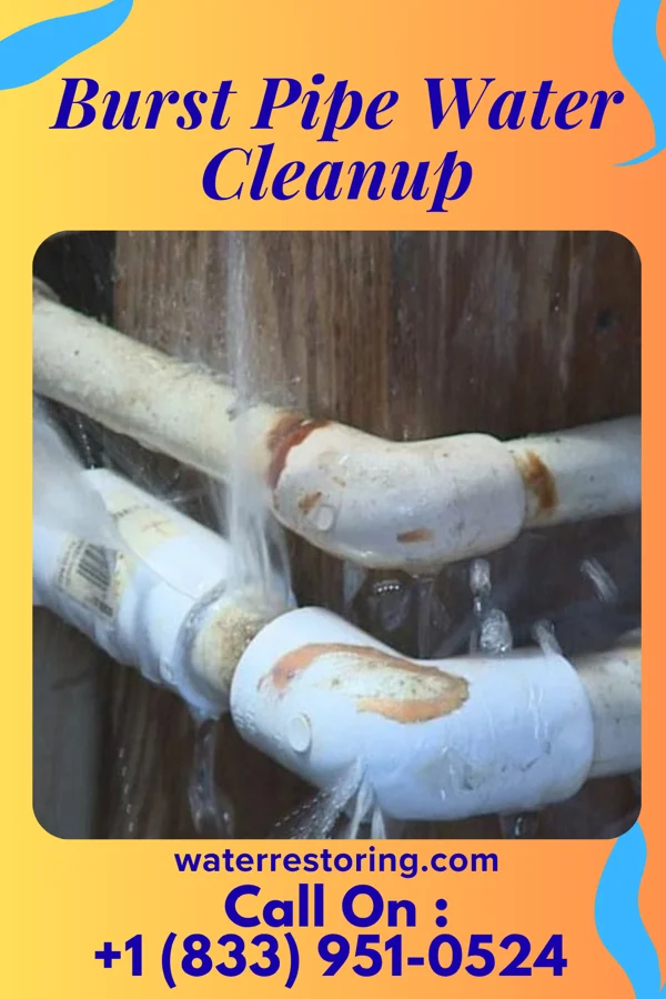 Burst Pipe Water Cleanup in Gilboa, OH